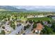 Panoramic aerial view of the community with mountain scenery at 850 W Moorhead Cir # 3L, Boulder, CO 80305