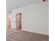 Carpeted bedroom view, showing closet and door, with ample open space at 4729 Twelve Oaks Way, Castle Rock, CO 80104