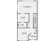 Upper level floor plan with Primary suite, bedroom, and baths, detailing the room dimensions at 2311 Decatur St, Denver, CO 80211