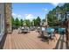 Patio with outdoor seating and tables, perfect for entertaining at 4505 S Yosemite St # 125, Denver, CO 80237