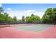 Well-maintained community tennis courts with lush green surroundings at 4505 S Yosemite St # 125, Denver, CO 80237