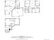 Detailed floor plan showcasing the layout of this multi-story home, with kitchen, bedrooms, living spaces, and garage dimensions at 8410 S Oak St, Littleton, CO 80127