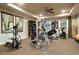 Well-equipped home gym featuring various exercise machines at 2198 Avenida Del Sol, Castle Rock, CO 80104