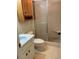 Standard bathroom with shower and vanity at 3131 E Alameda Ave # 604, Denver, CO 80209