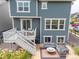 A comfortable backyard features a deck, patio, lawn and an outdoor seating area at 12940 Brier Ct, Firestone, CO 80504