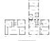 Detailed floor plan showcasing the layout of two floors, with utility, bedrooms, kitchen, and living areas at 1760 W 74Th Way, Denver, CO 80221