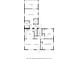Detailed floor plan showcasing the layout of the main level, including the kitchen, bedrooms, and living areas at 1760 W 74Th Way, Denver, CO 80221