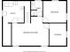 Detailed basement floor plan showcasing the layout including the recreation room, bedroom and storage at 1760 W 74Th Way, Denver, CO 80221