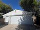Spacious two-car garage with ample storage space and easy access, ideal for parking and projects at 3345 W Evans Ave, Denver, CO 80219