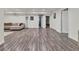 Large basement with laminate floors and finished walls at 8248 S Yantley Ct, Aurora, CO 80016