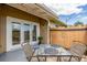 Relaxing patio with outdoor seating and access to the interior at 2232 Coronado Pkwy # B, Denver, CO 80229