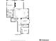 Detailed floor plan showcasing the layout of the primary bedroom, kitchen, living/dining room, and additional bedrooms at 5425 E 125Th Pl, Thornton, CO 80241
