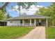 Charming single-story home with a cozy carport and a well-maintained front lawn, perfect for curb appeal at 5445 Nebraska Way, Denver, CO 80246