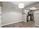 Modern kitchen features stainless steel appliances and granite countertops at 14191 E Jewell Ave # 203, Aurora, CO 80012