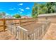 Fenced garden area in backyard for growing flowers, vegetables, or herbs at 458 Cherry St, Hudson, CO 80642