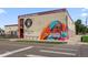 Building featuring modern murals and unique architectural details at 3632 N Marion St, Denver, CO 80205