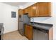 Efficient kitchen featuring stainless steel appliances and sleek countertops at 10150 E Virginia Ave # 4-104, Denver, CO 80247