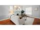 Cozy living room with fireplace, stylish decor, and ample natural light at 3320 N Columbine St, Denver, CO 80205