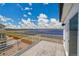 Spacious balcony offers sweeping views of neighborhood and solar panels at 5147 N Waco St, Denver, CO 80249