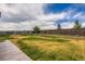 Fenced backyard with a wooden retaining wall, a small tree, and a wooden deck at 19033 E 22Nd Cir, Aurora, CO 80011