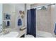 Cozy bathroom with shower and tub and lovely decor accents at 2454 Ambience Ln, Castle Rock, CO 80109