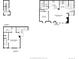 A detailed floor plan showcases the layout of all three floors of the home, providing a comprehensive view of the property at 3454 Cascina Pl # D, Highlands Ranch, CO 80126