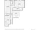 Layout of the basement showing bedrooms, bathroom, laundry, storage, and utility spaces at 2260 Leyden St, Denver, CO 80207