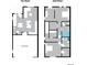 Detailed floor plan showcasing the layout of the home's first and second floors, with clearly marked rooms at 5780 W 92 Ave, Westminster, CO 80031