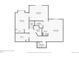 The basement plan features a living room, bedroom, bathroom, storage, wet bar, and closet space at 8743 Fairview Oaks Ln, Lone Tree, CO 80124