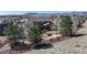 Aerial view of a home featuring mature trees and a fenced in yard at 7734 Terry Ct, Arvada, CO 80007