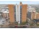 High-rise apartment building with balconies, offering stunning city views and a modern lifestyle at 955 Eudora St # 1106, Denver, CO 80220