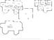 Detailed floor plan showcasing the layout of the home's floors including kitchen, garage, bedrooms, and basement at 942 S County Road 129 Rd, Bennett, CO 80102