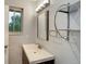 Bathroom featuring modern sink, fixtures and mirror at 9209 William Cody Dr, Evergreen, CO 80439