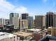 Stunning view of the city skyline with historic and modern buildings under a blue sky at 891 14Th St # 2505, Denver, CO 80202