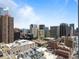 Stunning aerial view of the city, showcasing the vibrant urban landscape at 891 14Th St # 2505, Denver, CO 80202