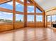 Living area featuring large windows with stunning scenic views at 11766 Coal Creek Heights Dr, Golden, CO 80403