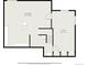 Basement floor plan featuring a large basement area and extra room at 5265 S Cathay Way, Centennial, CO 80015