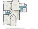 Layout of upper level displaying bedrooms, bathrooms, and hallway at 5265 S Cathay Way, Centennial, CO 80015