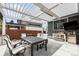Outdoor living space with modern pergola at 5265 S Cathay Way, Centennial, CO 80015