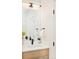 Modern bathroom features a white countertop, sleek fixtures, and stylish decor at 2105 S Galapago St # 4, Denver, CO 80223