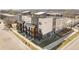 Modern townhome featuring a sleek design, multiple stories, and inviting outdoor spaces for urban living at 2105 S Galapago St # 4, Denver, CO 80223