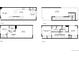 Detailed floor plan showcasing the layout of the home, including the placement of rooms and features at 2105 S Galapago St # 4, Denver, CO 80223