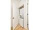 Convenient laundry closet features a stacked washer and dryer unit for efficient space saving at 2105 S Galapago St # 4, Denver, CO 80223