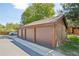 Spacious three-car garage with individual doors, offering ample parking and storage at 9455 W 81St Ave # A, Arvada, CO 80005