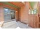 Charming patio area with sliding door and outdoor access, great for entertaining and enjoying the outdoors at 9455 W 81St Ave # A, Arvada, CO 80005