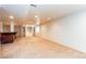 Large finished basement featuring a wet bar and recessed lights, perfect for entertaining at 10486 Cheetah Winds, Lone Tree, CO 80124