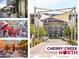 Street view of Cherry Creek North neighborhood featuring shops, restaurants, and outdoor seating areas at 345 Fillmore # 407, Denver, CO 80206