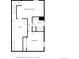 Basement floor plan featuring a recreation room, bedroom, utility, and full bath at 8970 Garland Ct, Westminster, CO 80021