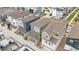 Nice neighborhood featuring modern townhomes with attached garages and outdoor space at 12270 W 57Th Ave, Arvada, CO 80002