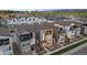 A modern designed home featuring multiple balconies and stylish exterior at 12270 W 57Th Ave, Arvada, CO 80002
